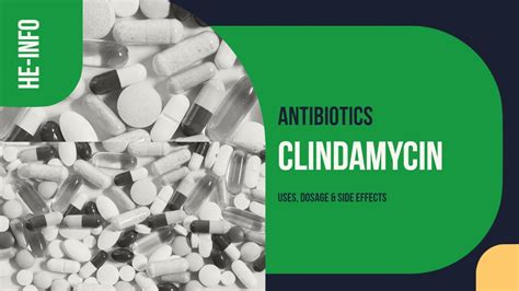 Clindamycin: Antibiotic Uses, Warnings, Side Effects, Dosage .